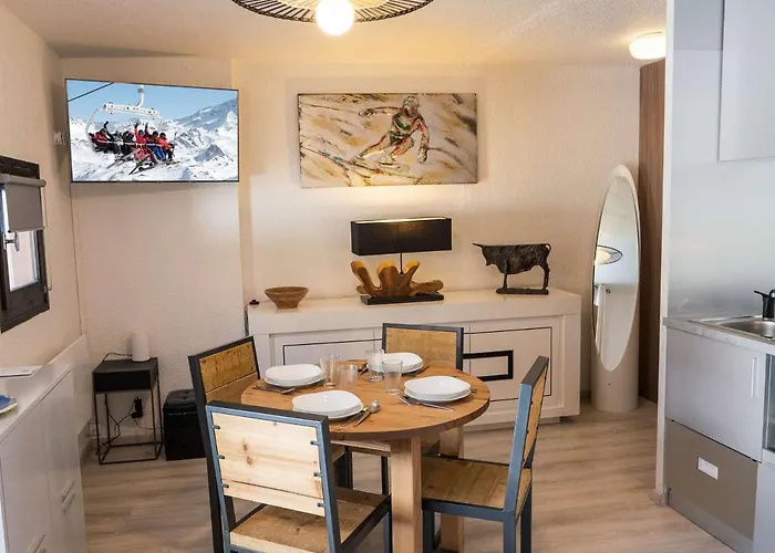 Renove Pour 2 Avec Wifi Au Centre De Val Thorens, Proche Pistes Et Commerces - Fr-1-637-71 *